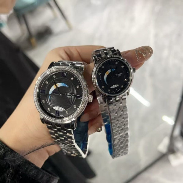 Tissot  Lady30mm,Man40mm 티소 석영 모션 시계 남녀공용