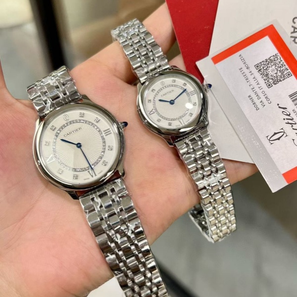  CARTIER Ronde Must SMALL29mm/LARGE36mm 까르디에 석영 모션 시계