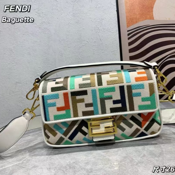 FENDI BAGUETTE 001910# 펜디 크로스백