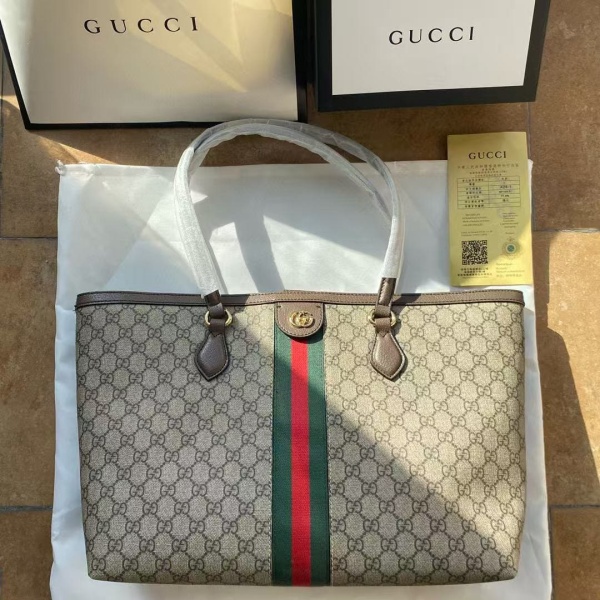 GUCCI GG DENIM 631685# 구찌 토트백