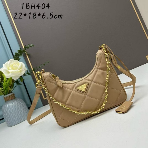 PRADA nylon Hobo 1BH404  프라다  숄더백