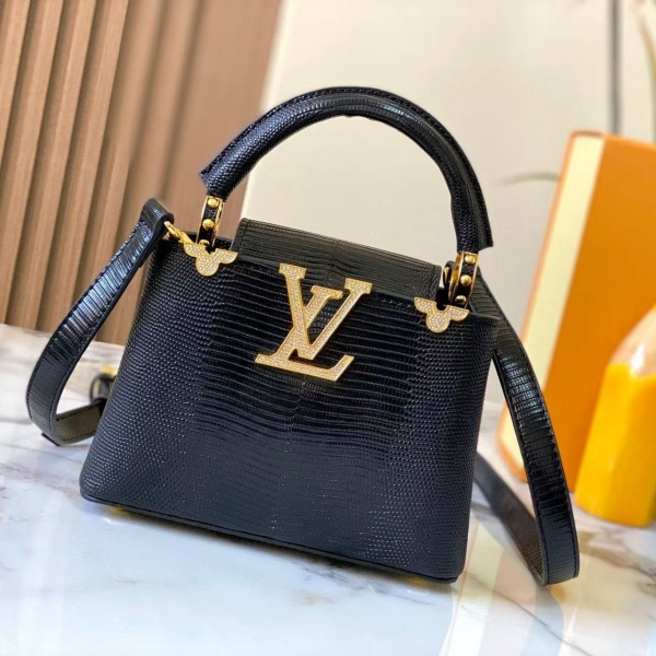 LOUIS VUITTON  Capucines M12296 21CM 루이비통 토트백