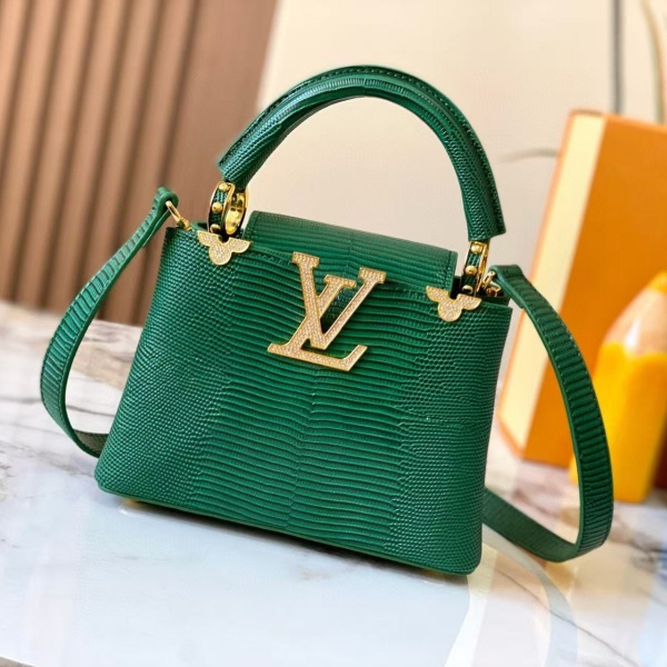 LOUIS VUITTON  Capucines M12296 21CM 루이비통 토트백