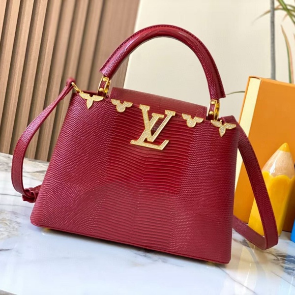 LOUIS VUITTON  Capucines M12297 27CM 루이비통 토트백