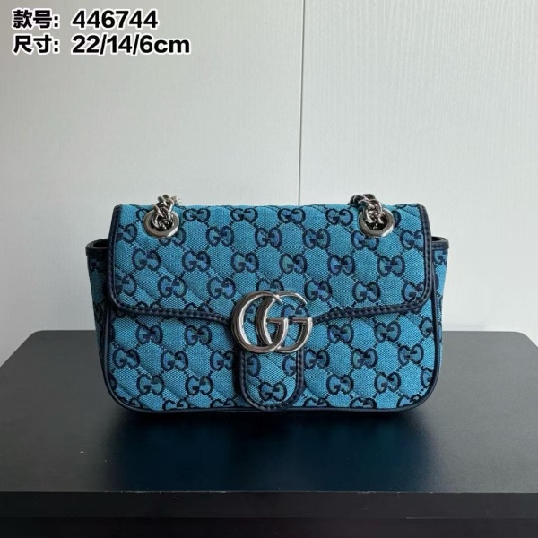 GUCCI  GG Marmont 446744# 22CM 구찌 숄더백