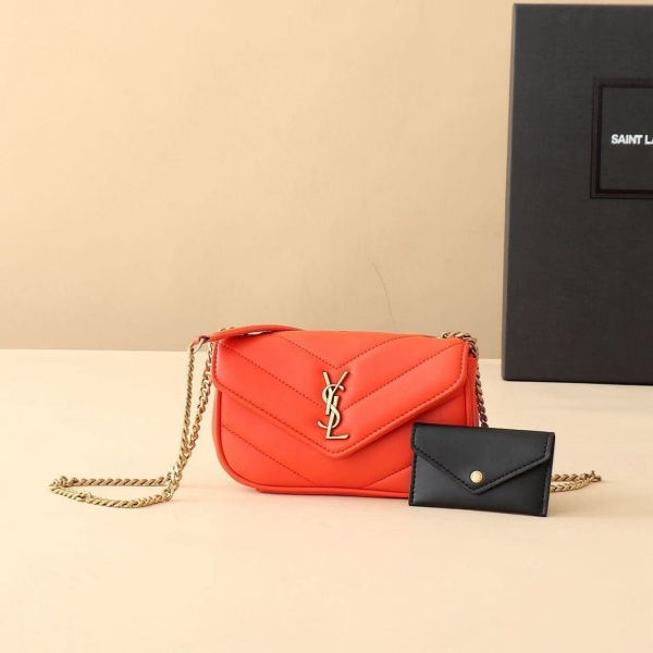 YSL LouLou mini 821749# 20CM 생로랑 숄더백