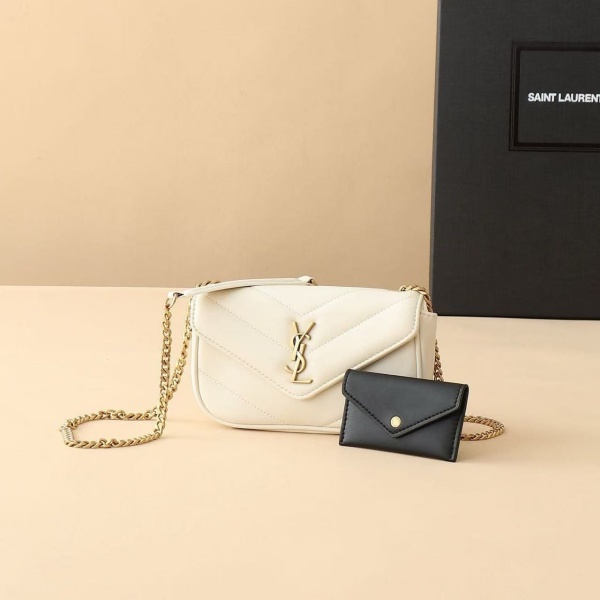 YSL LouLou mini 821749# 20CM 생로랑 숄더백
