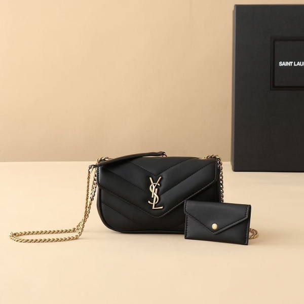 YSL LouLou mini 821749# 20CM 생로랑 숄더백