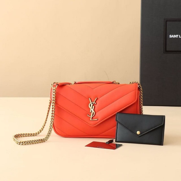 YSL LouLou 801437# 24CM 생로랑 숄더백