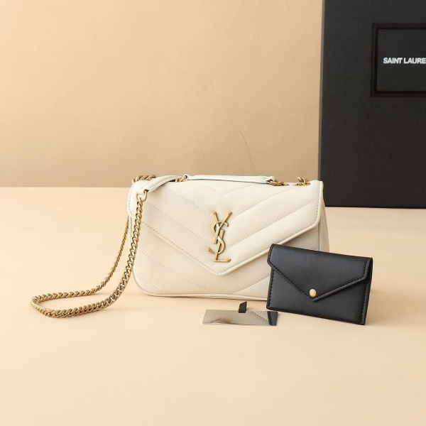 YSL LouLou 801437# 24CM 생로랑 숄더백