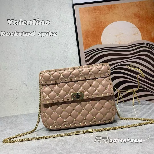 VALENTINO Garavani Rockstud Spike V0122# 24CM 발렌티노 숄더백