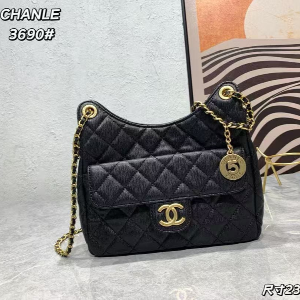 CHANEI yu Gabrielle 23C hobo bag 3690# 샤넬 크로스백