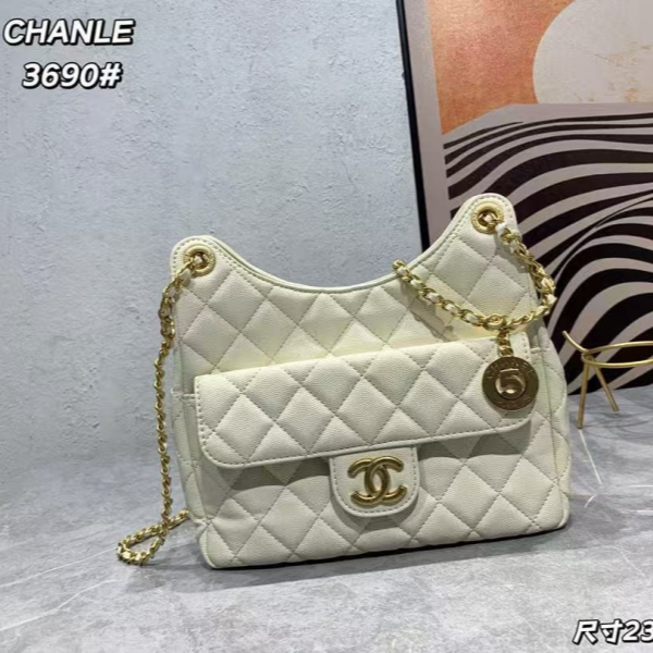 CHANEI yu Gabrielle 23C hobo bag 3690# 샤넬 크로스백