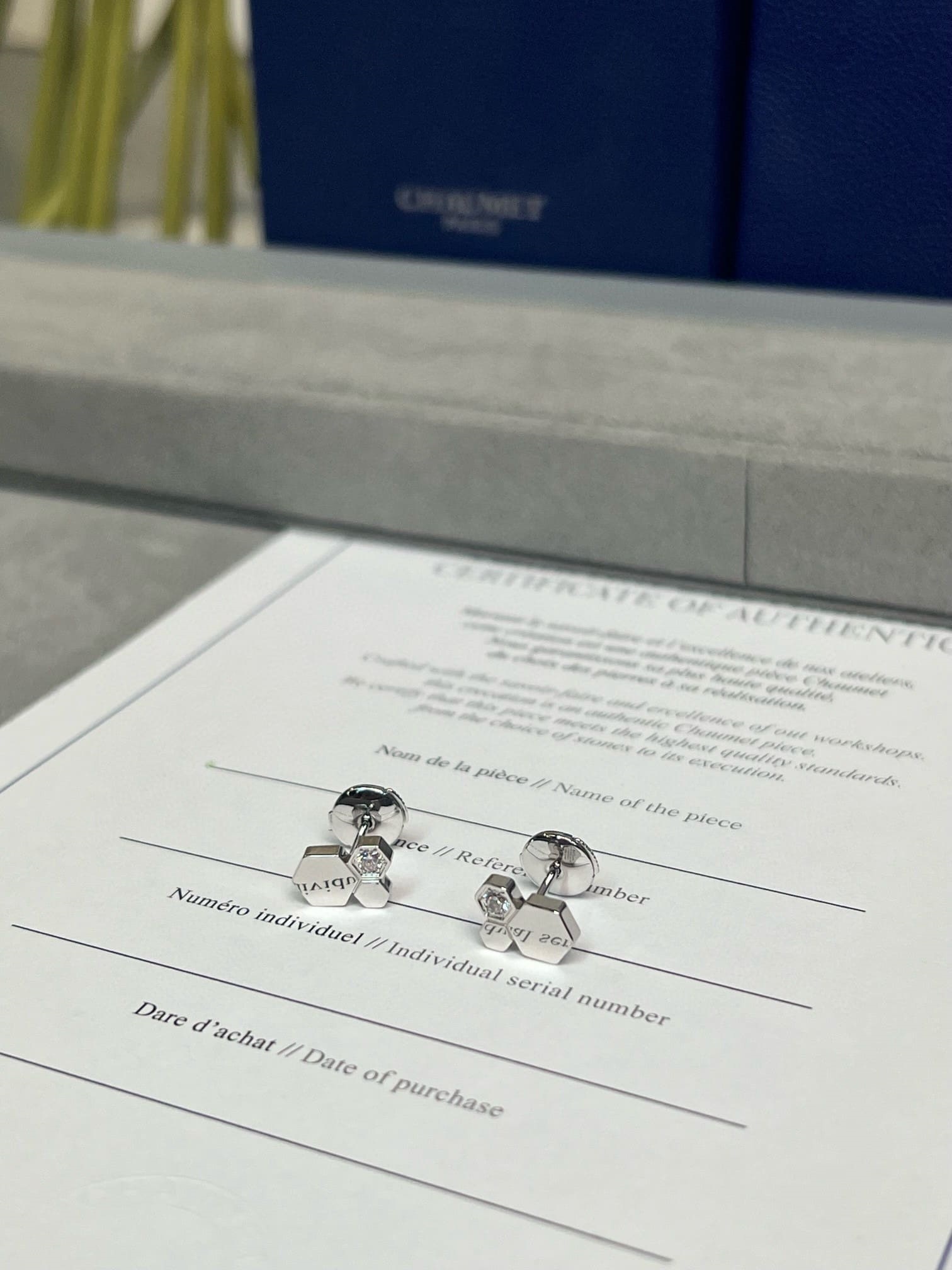 CHAUMET   쇼메  귀걸이
