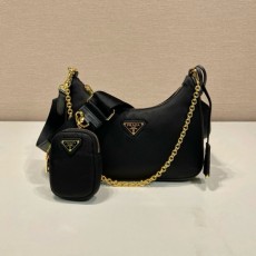 PRADA   nylon HObo 1BH204   프라다   크로스백