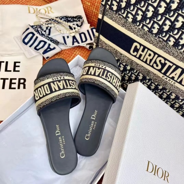 DIOR  5CM  디올   슬리퍼
